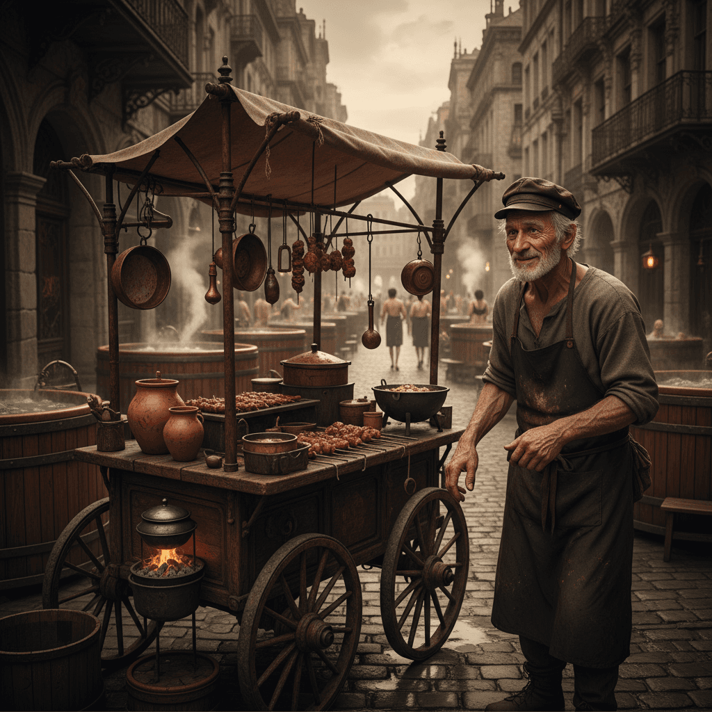 The Old Kebab Vendor