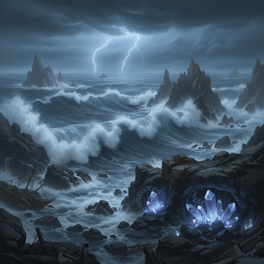Storm-Ravaged Coast