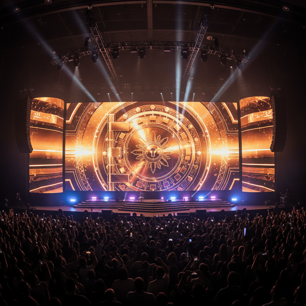 Golden Vault Display