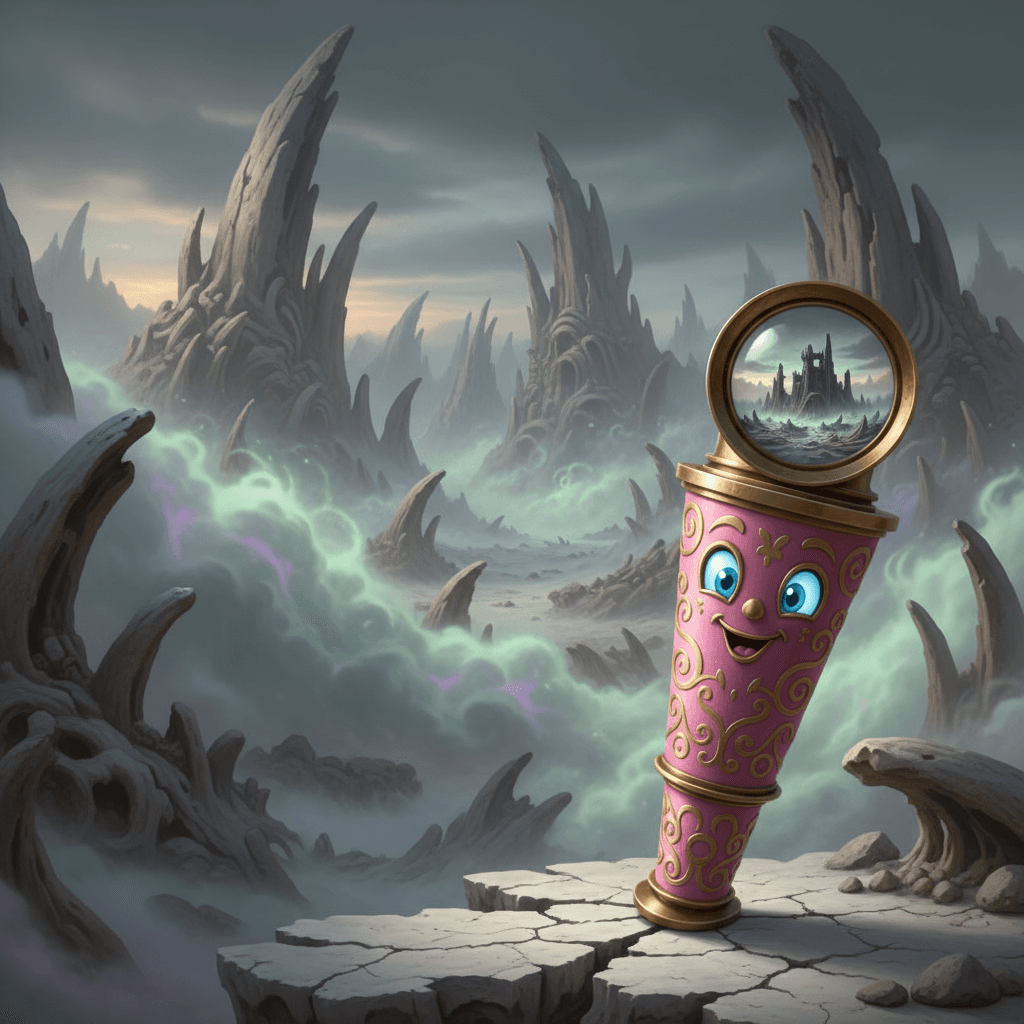 Bright Pink Spyglass